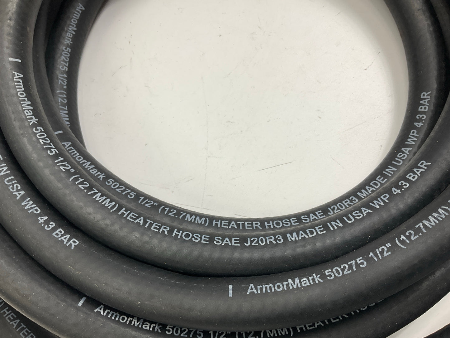 24 FEET - Armormark 50275 Heater Hose 1/2'' ID, SAE J20R3, MADE IN USA