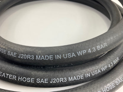 10 FEET - Armormark 50275 Heater Hose 1/2'' ID, SAE J20R3, MADE IN USA
