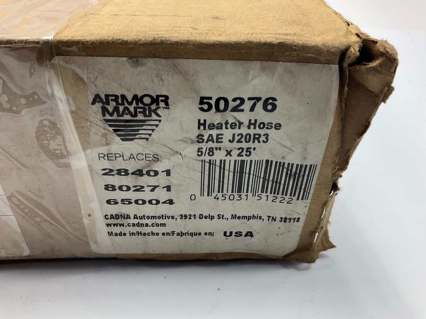 23 FEET - Armormark 50276 5/8'' SAE J20R3 Heater Hose