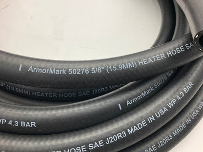 24 FEET - Armormark 50276 5/8'' SAE J20R3 Heater Hose