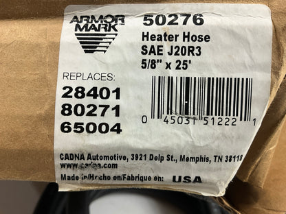 21 FEET ONLY - Armormark 50276 5/8'' SAE J20R3 Heater Hose