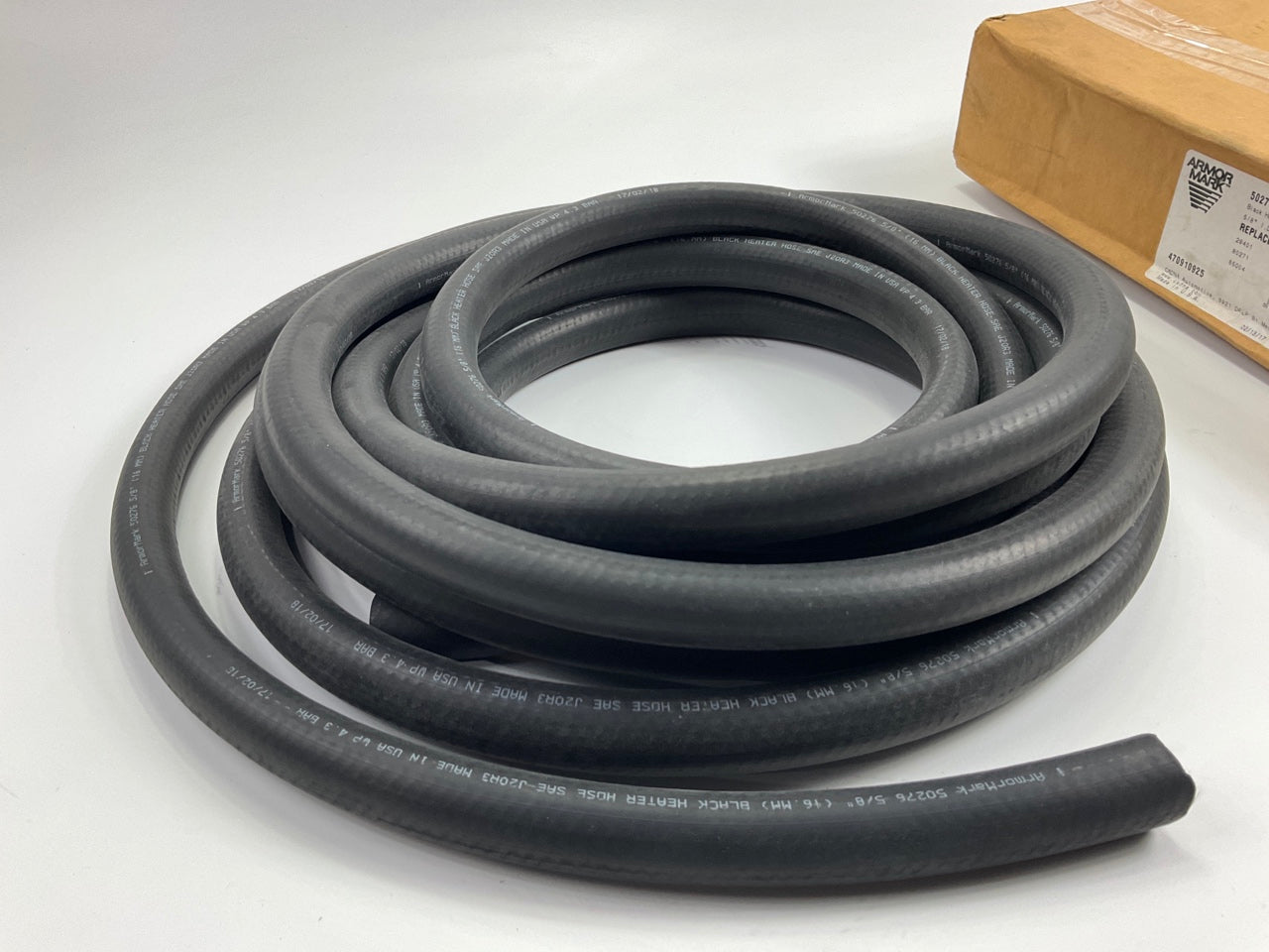 22 FEET - Armormark 50276 5/8'' SAE J20R3 Heater Hose