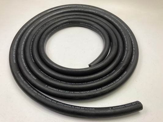 17 FEET Armormark 50277 Black HVAC Heater Hose, SAE J20R3 - 3/4'' ID