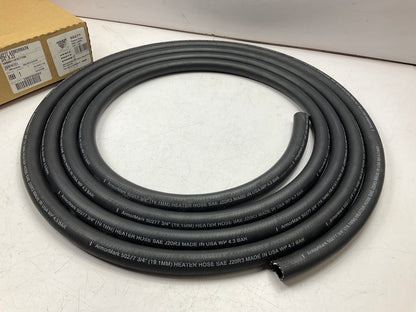 21 FEET Armormark 50277 Black HVAC Heater Hose, SAE J20R3 - 3/4'' ID