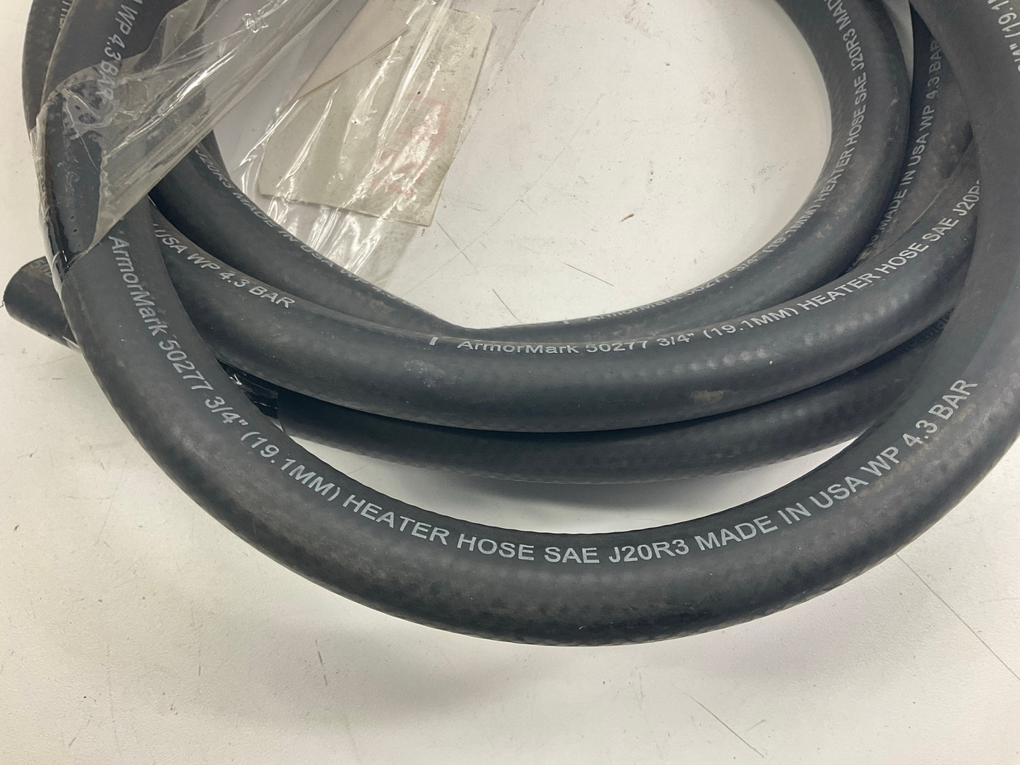 13 FEET - Armormark 50277 Black HVAC Heater Hose, SAE J20R3 - 3/4'' ID