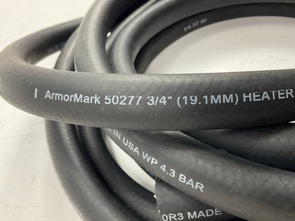 19 FEET - Armormark 50277 Black HVAC Heater Hose, SAE J20R3 - 3/4'' ID