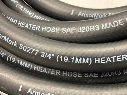 23 FEET ONLY - Armormark 50277 Black HVAC Heater Hose, SAE J20R3 - 3/4'' ID