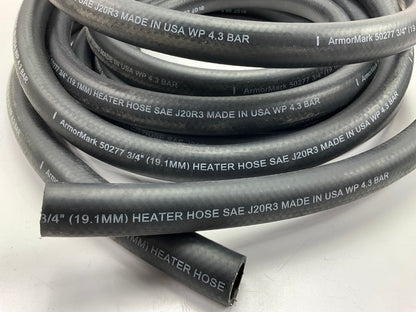 25 FEET Armormark 50277 Black HVAC Heater Hose, SAE J20R3 - 3/4'' ID