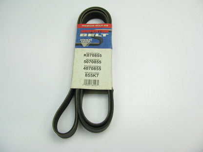 Armormark 855K7 Main Drive Serpentine Belt 7 Ribs - 1991-1992 Town Car 4.6L V8