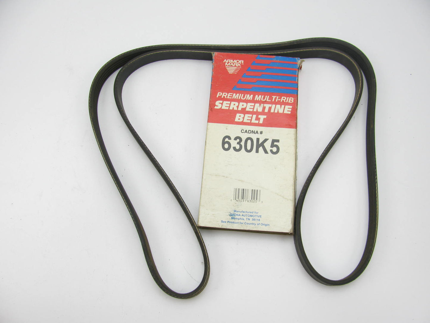 Armormark K050630 Serpentine Belt - 0.69'' X 63.50'' - 5 Ribs