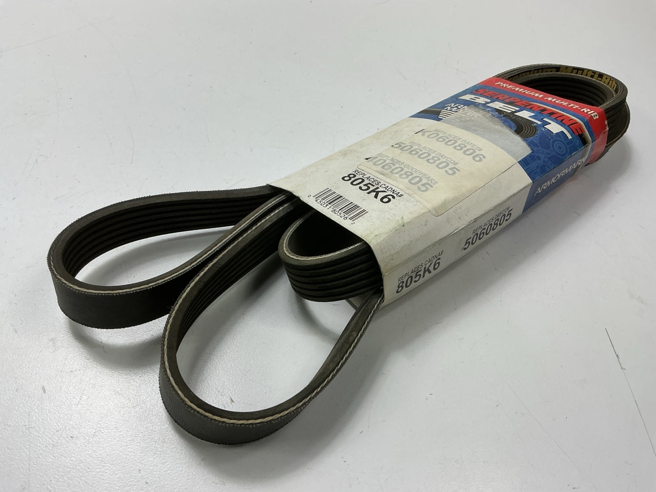 Armormark K060806 Serpentine Belt - 0.82'' X 80.51'' - 6 Ribs