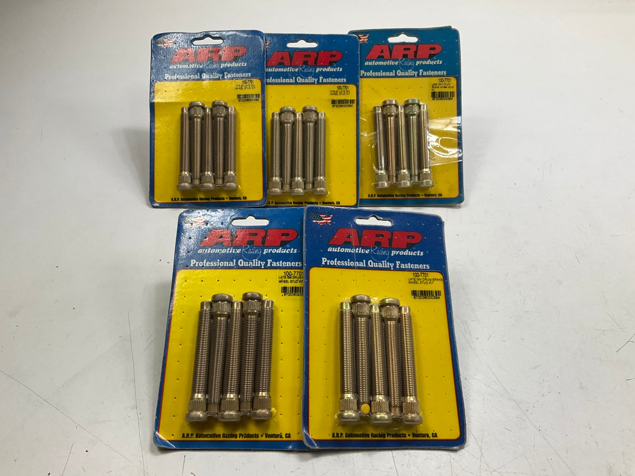 ARP 100-7701 Wheel Stud Kit, Late GM Drum Brake - 25 Pack