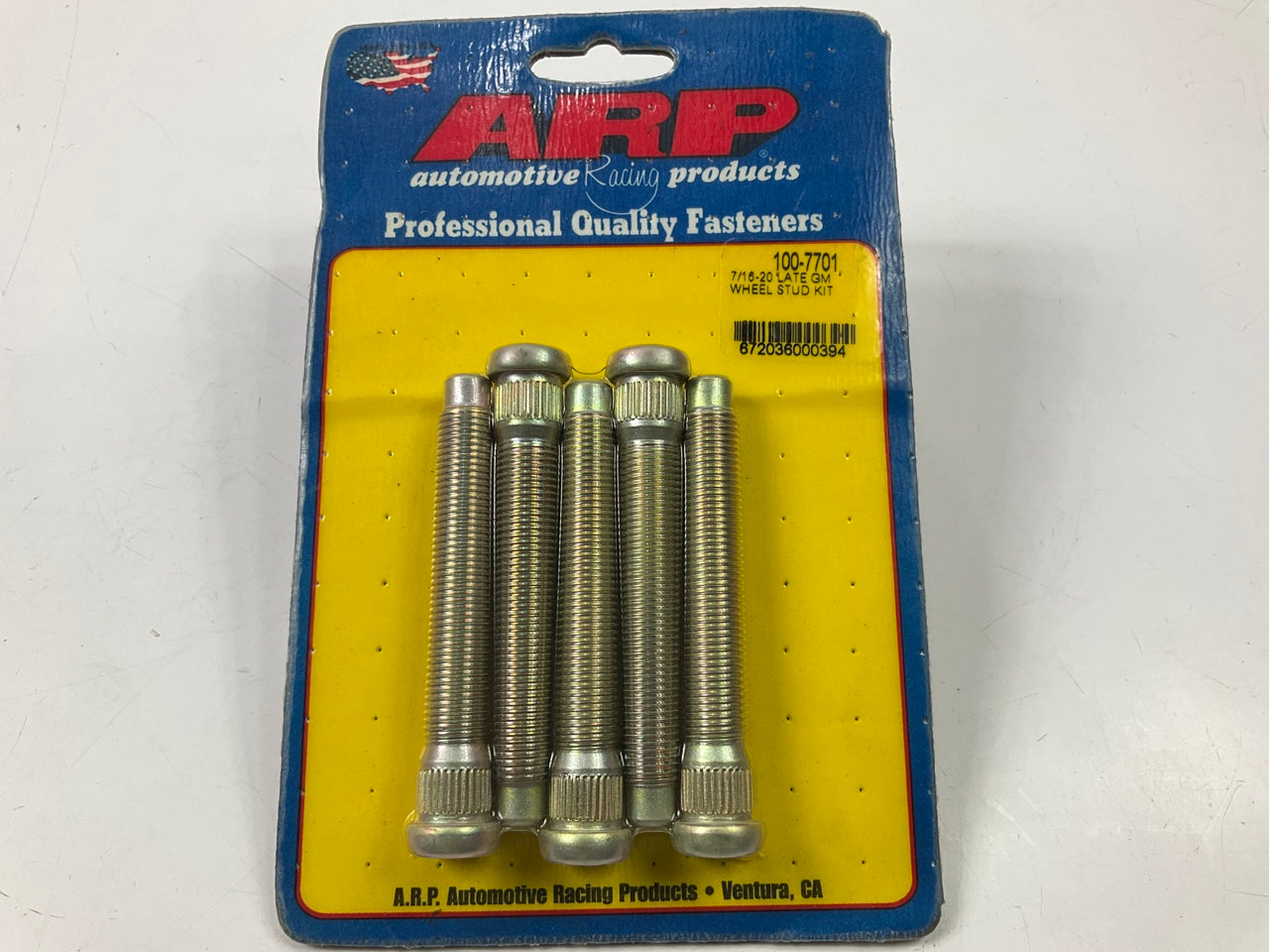 ARP 100-7701 Wheel Stud Kit, Late GM Drum Brake - 4 Pack