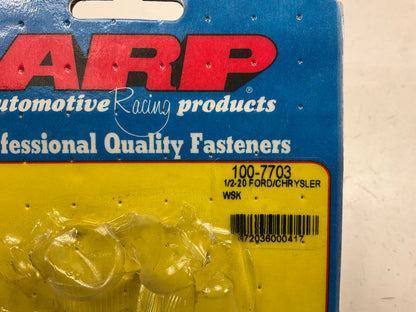 NEW, OPEN PACKAGE - ARP 100-7703 Wheel Studs 1/2-20 X 3.5 In. For Ford Rear Disc