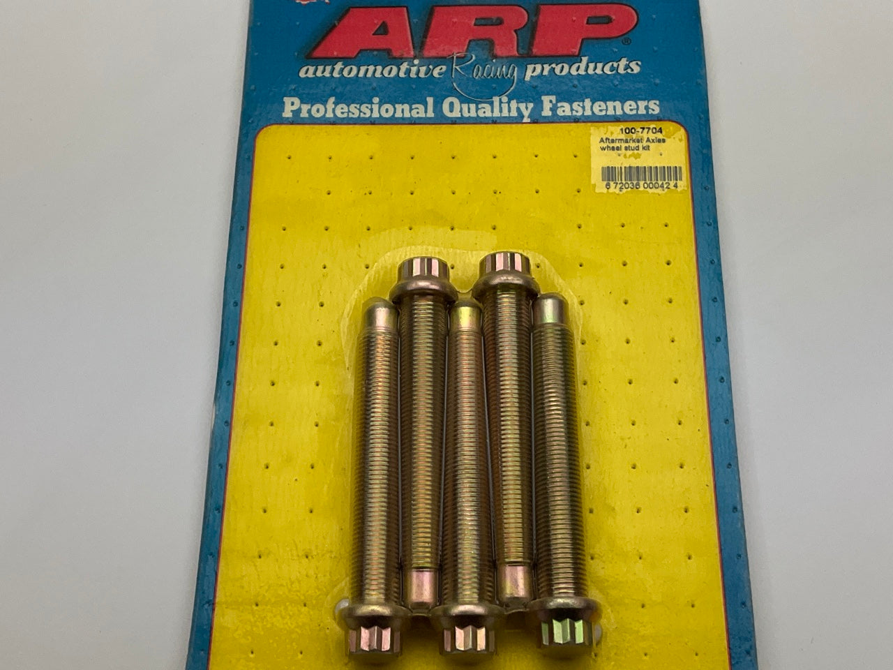 ARP 100-7704 Aftermarket Axle Wheel Lug Studs - 1/2''-20, 3.470'' - 5 Pack