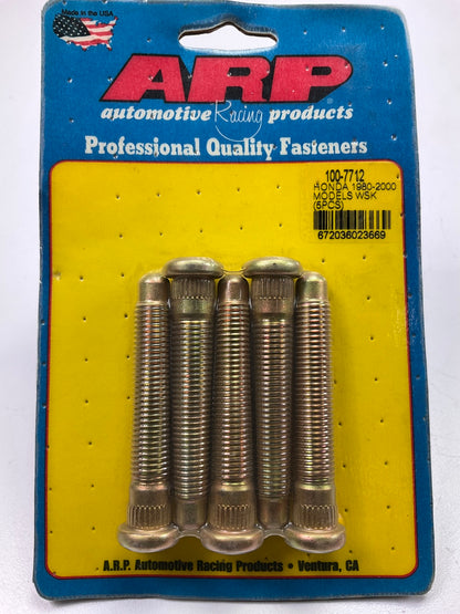 ARP 100-7712 Wheel Stud Kit For 1980-2000 Honda M12 X 2.85'' - 5 PACK