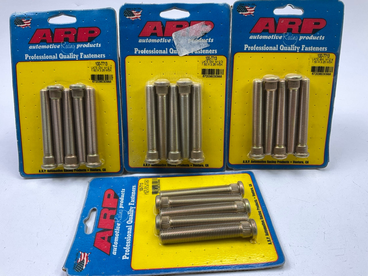 20 PCS  ARP 100-7713 Wheel Lug Studs M12x1.5 RH X 3.25'' Camaro Firebird Corvette