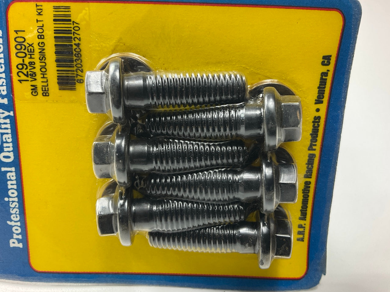 ARP 129-0901 Bellhousing Bolt Kit - Chevrolet V6 & V8 - 3/8''-16 X 1.375''