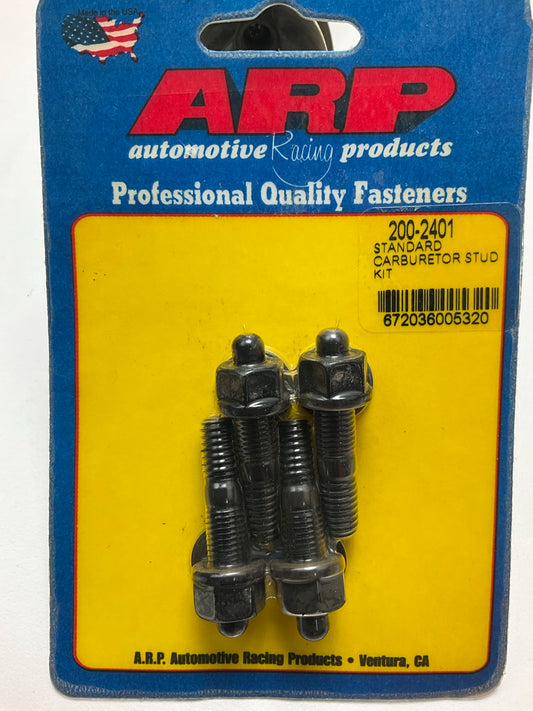ARP 200-2401 Standard Carburator Stud Kit, 1.700'' Overall Length, 5/16'' Thread
