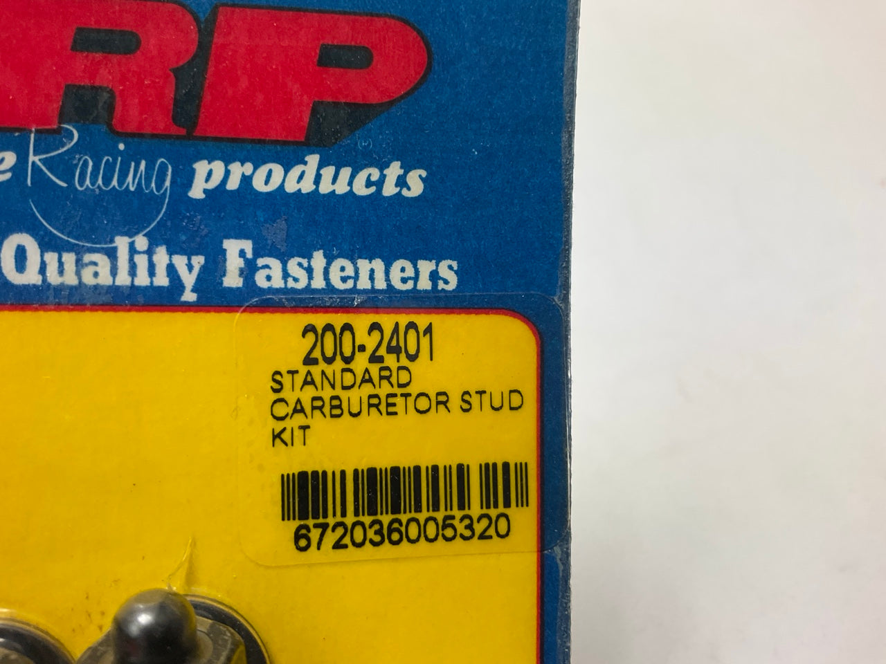 ARP 200-2401 Standard Carburator Stud Kit, 1.700'' Overall Length, 5/16'' Thread