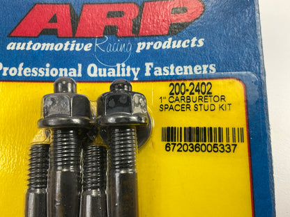 ARP 200-2402 Carburetor Stud Kit 5/16'' X 2.7'' Black Chromoly, For 1'' Spacer