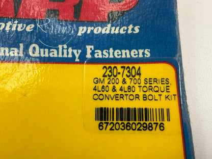 ARP 230-7304 Torque Converter Bolt Kit Black GM 200 & 700 Series 4L60 & 4L80