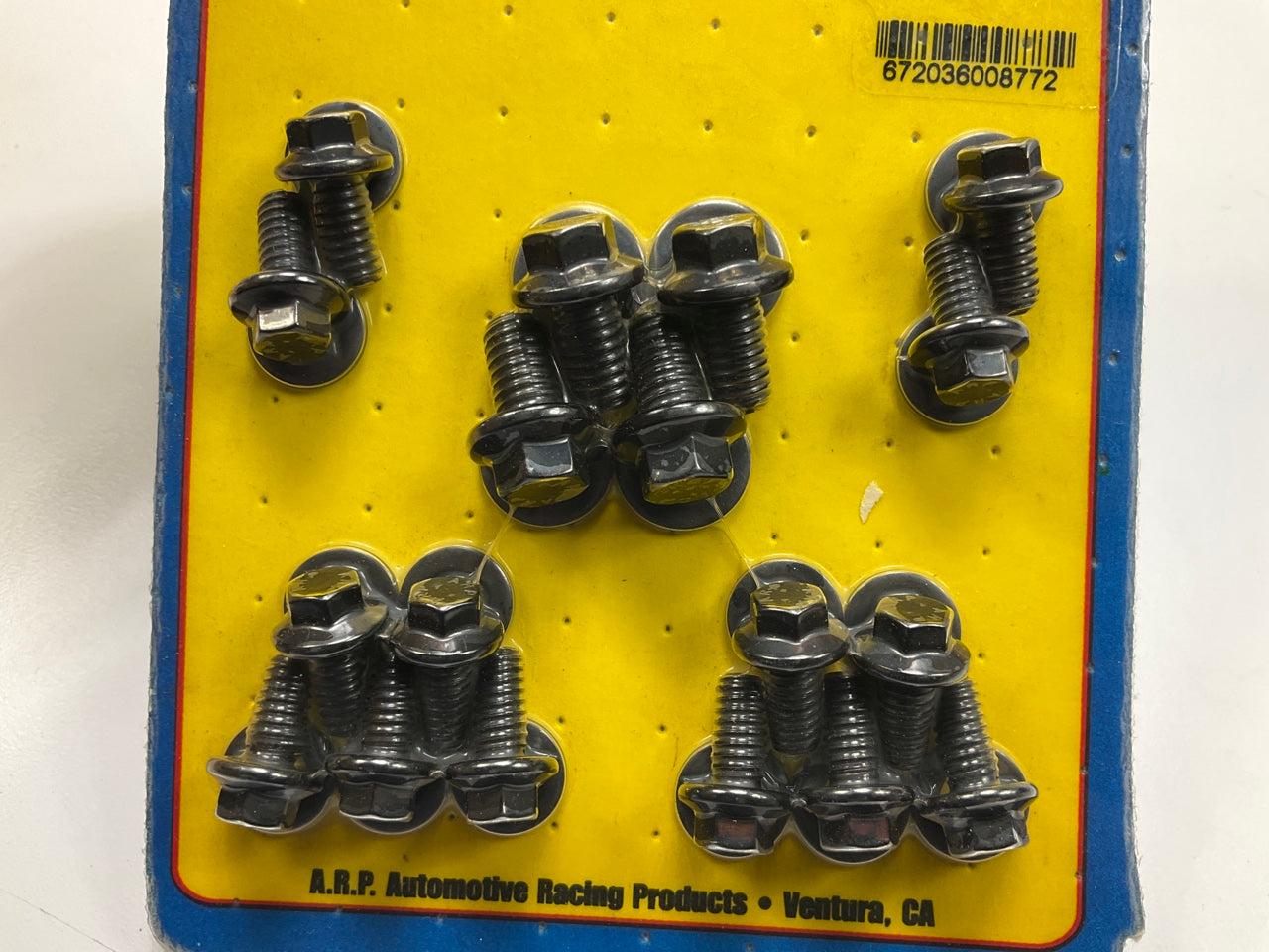 ARP 234-1802 Engine Oil Pan Bolt Kit (6-Point Hex Head) - Chevrolet SBC V8