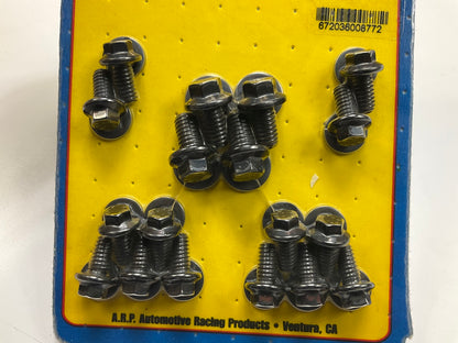 ARP 234-1802 Engine Oil Pan Bolt Kit (6-Point Hex Head) - Chevrolet SBC V8