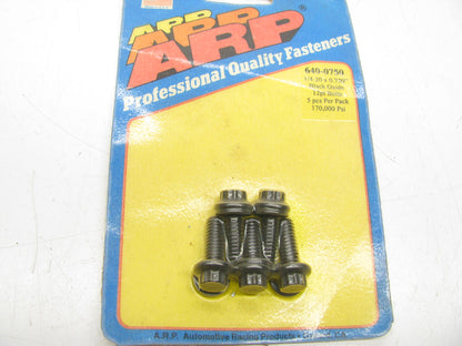 1/4-20 X 0.750 12pt Black Oxide Bolts Arp 640-0750