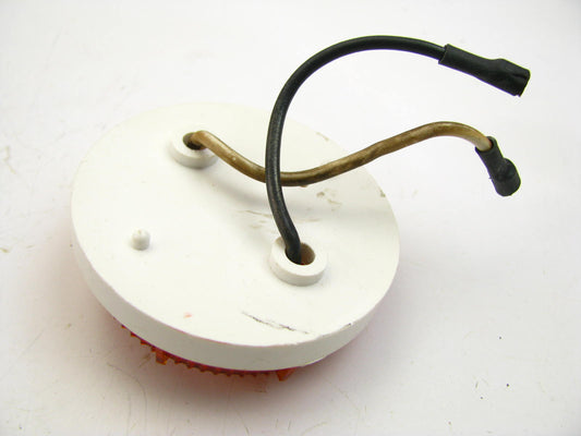 (x2) Arrow 054-00-712 2-1/2'' DIAMETER-SINGLE BULB Amber Side Marker