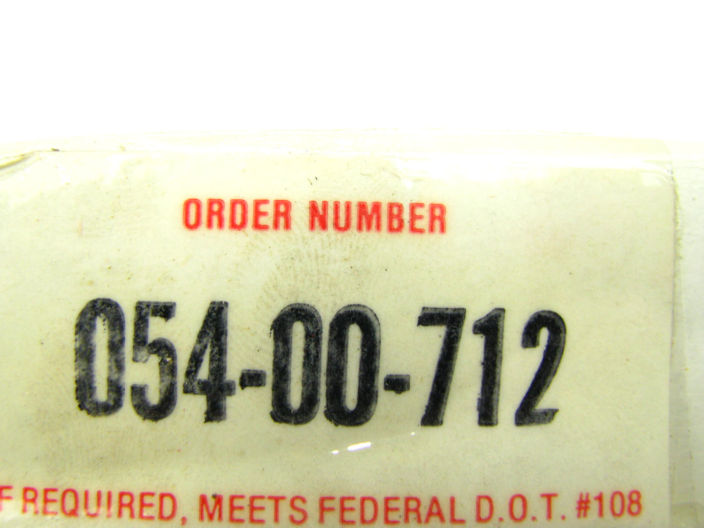 (x2) Arrow 054-00-712 2-1/2'' DIAMETER-SINGLE BULB Amber Side Marker