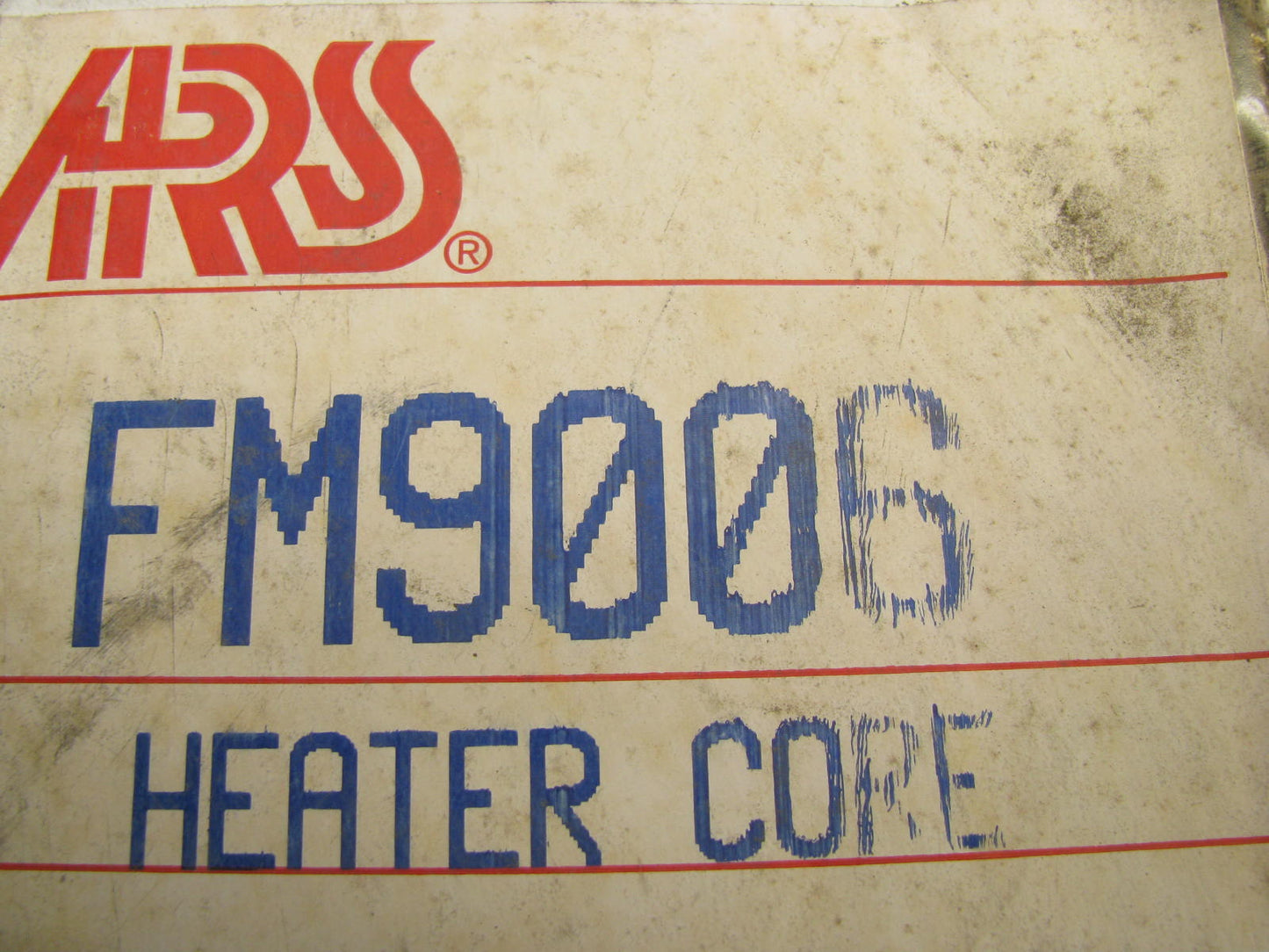 ARS FM9006 HVAC Heater Core