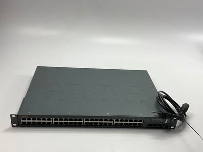 USED - WORKS - Aruba Networks S2500-48t-4x10G 48-Port Switch 4 SFP+ Ports AS IS