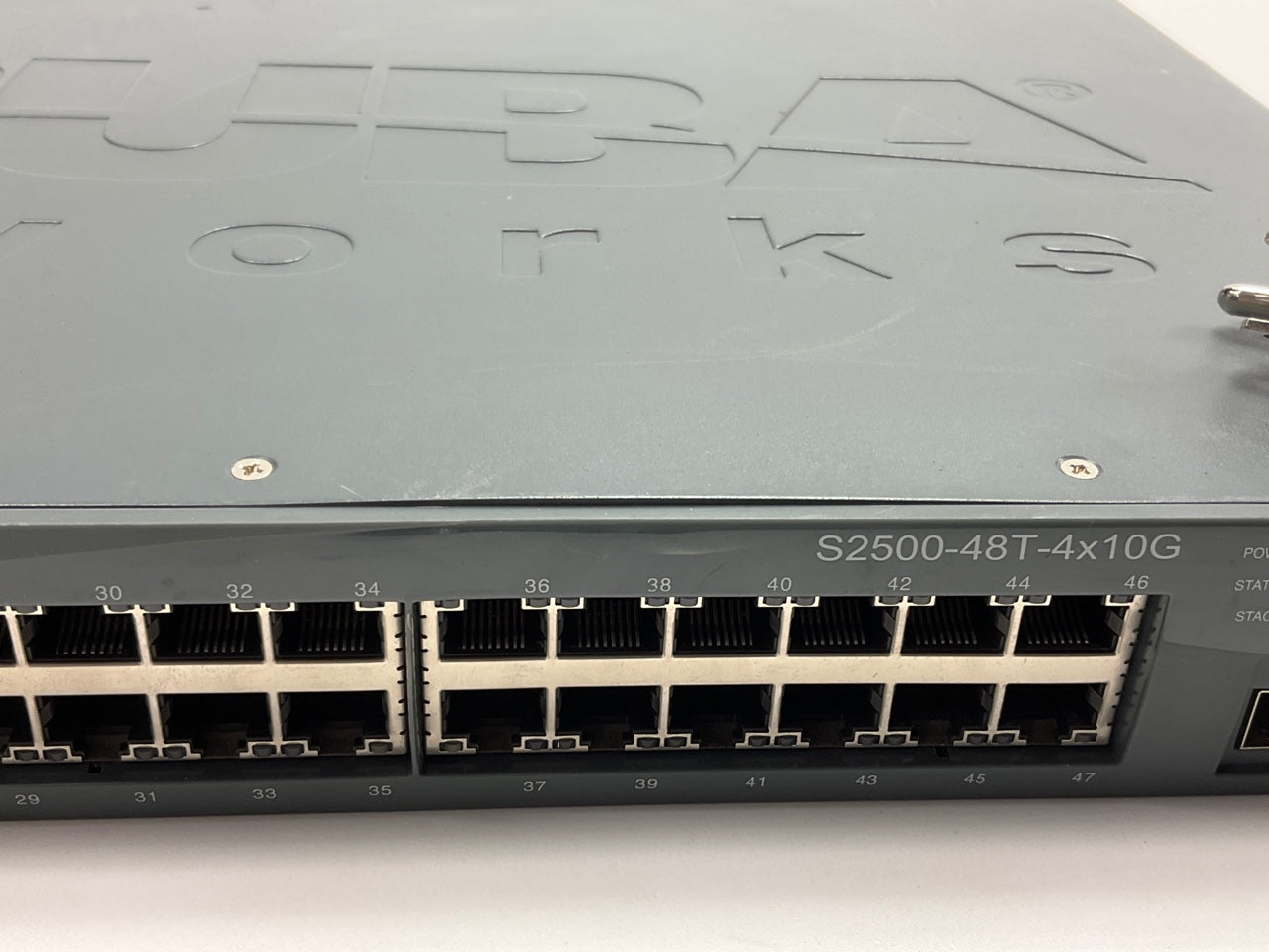 USED - WORKS - Aruba Networks S2500-48t-4x10G 48-Port Switch 4 SFP+ Ports AS IS