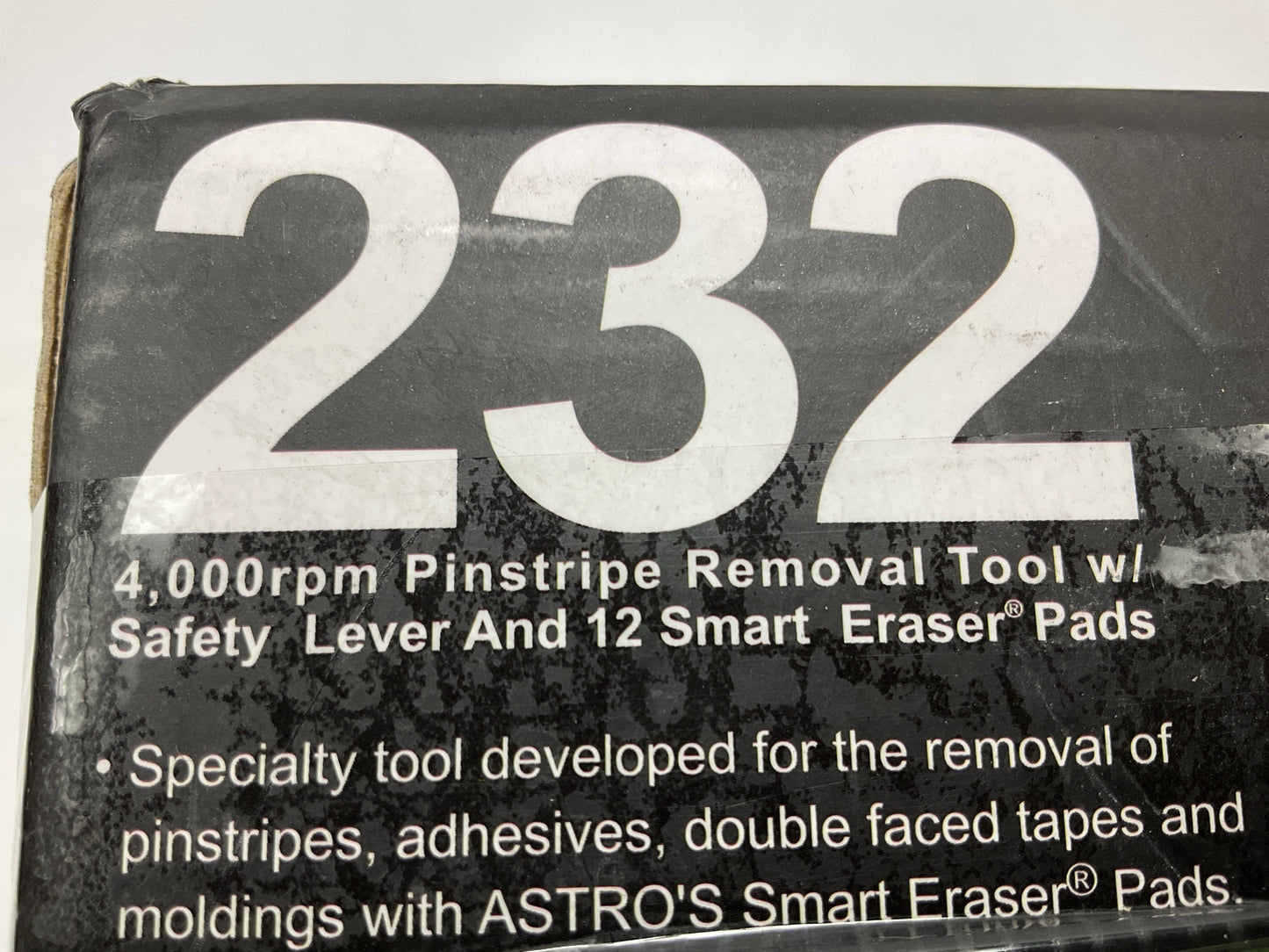 Astro Pneumatic 232 Smart Eraser Pinstripe & Adhesive Removal Tool Kit + 12 Pads