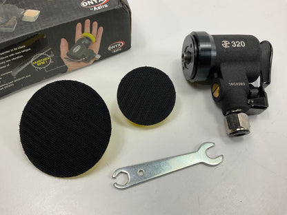 Astro Pneumatic 320 ONYX Micro 2'' Air Sander - Hook & Loop - 0.4HP