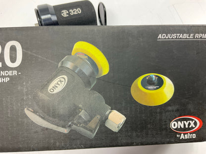 Astro Pneumatic 320 ONYX Micro 2'' Air Sander - Hook & Loop - 0.4HP