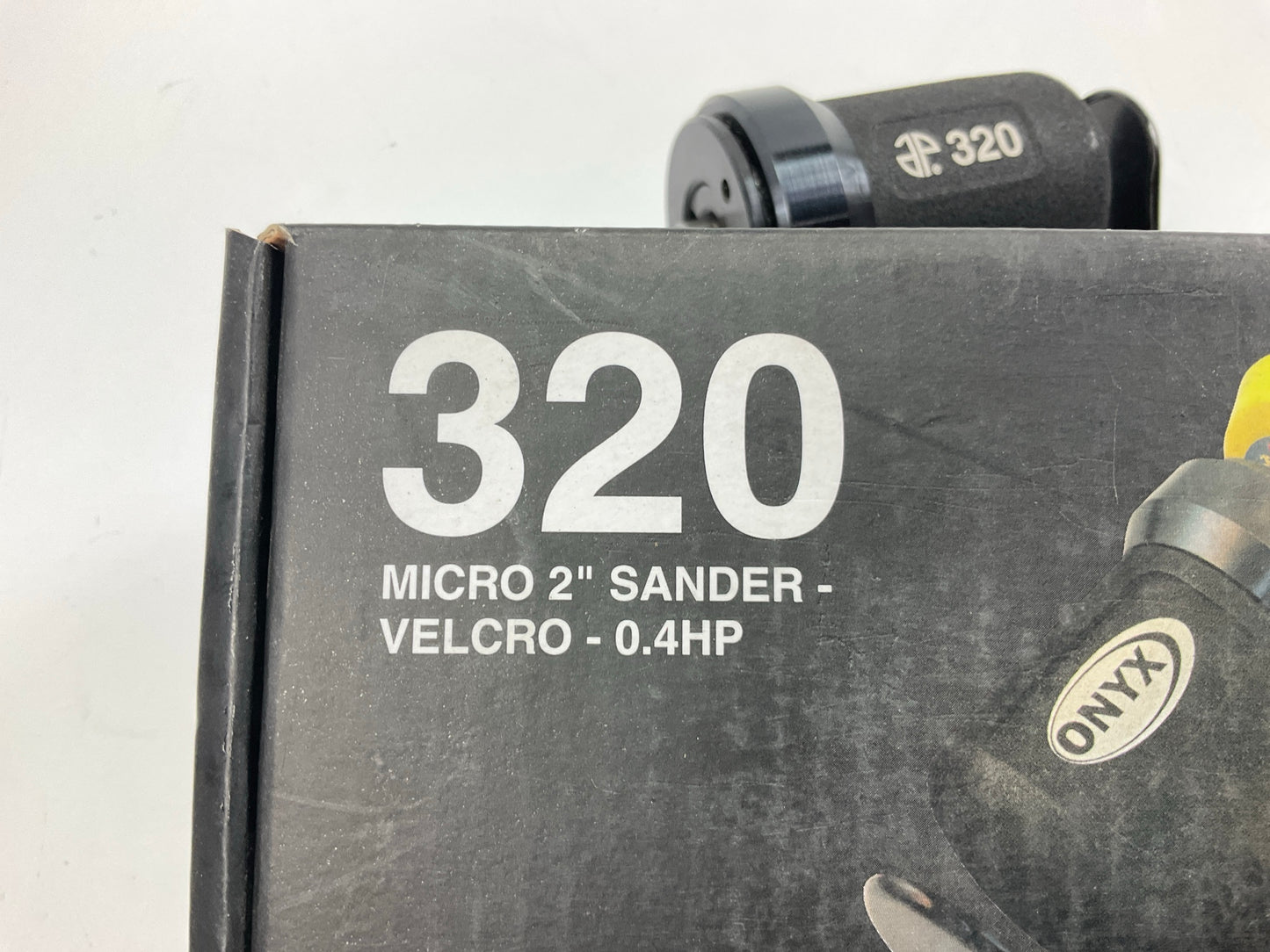 Astro Pneumatic 320 ONYX Micro 2'' Air Sander - Hook & Loop - 0.4HP