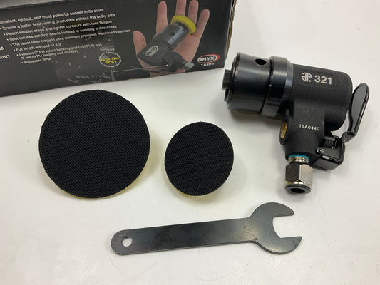 Astro Pneumatic 321 ONYX 2'' Random Orbit Air Sander - Hook & Loop - 3mm Orbit