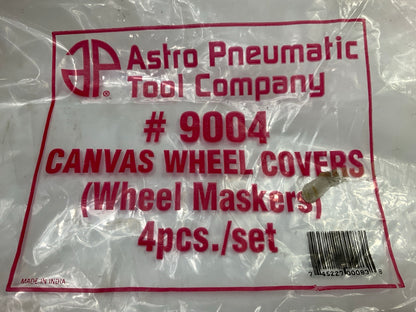 Astro Pneumatic 9004 Canvas Wheel Maskers 4 Piece Set, Up To 15''