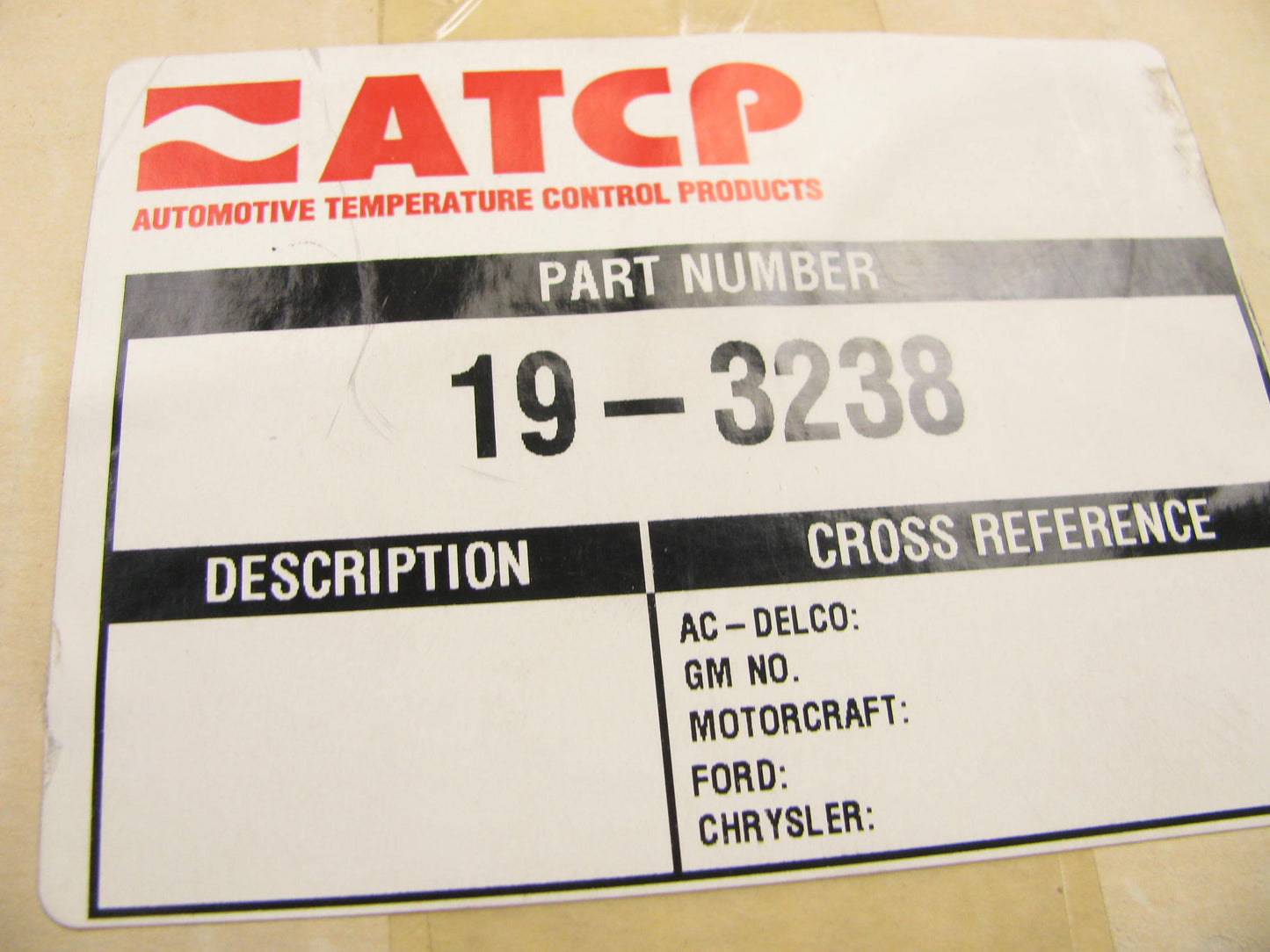 Atcp 19-3238 A/C Refrigerant Discharge Hose