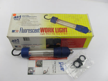 ATD 8064 Compact 6'' Fluorescent Work Light Lamp, 13 Watts, Screws In Any Socket