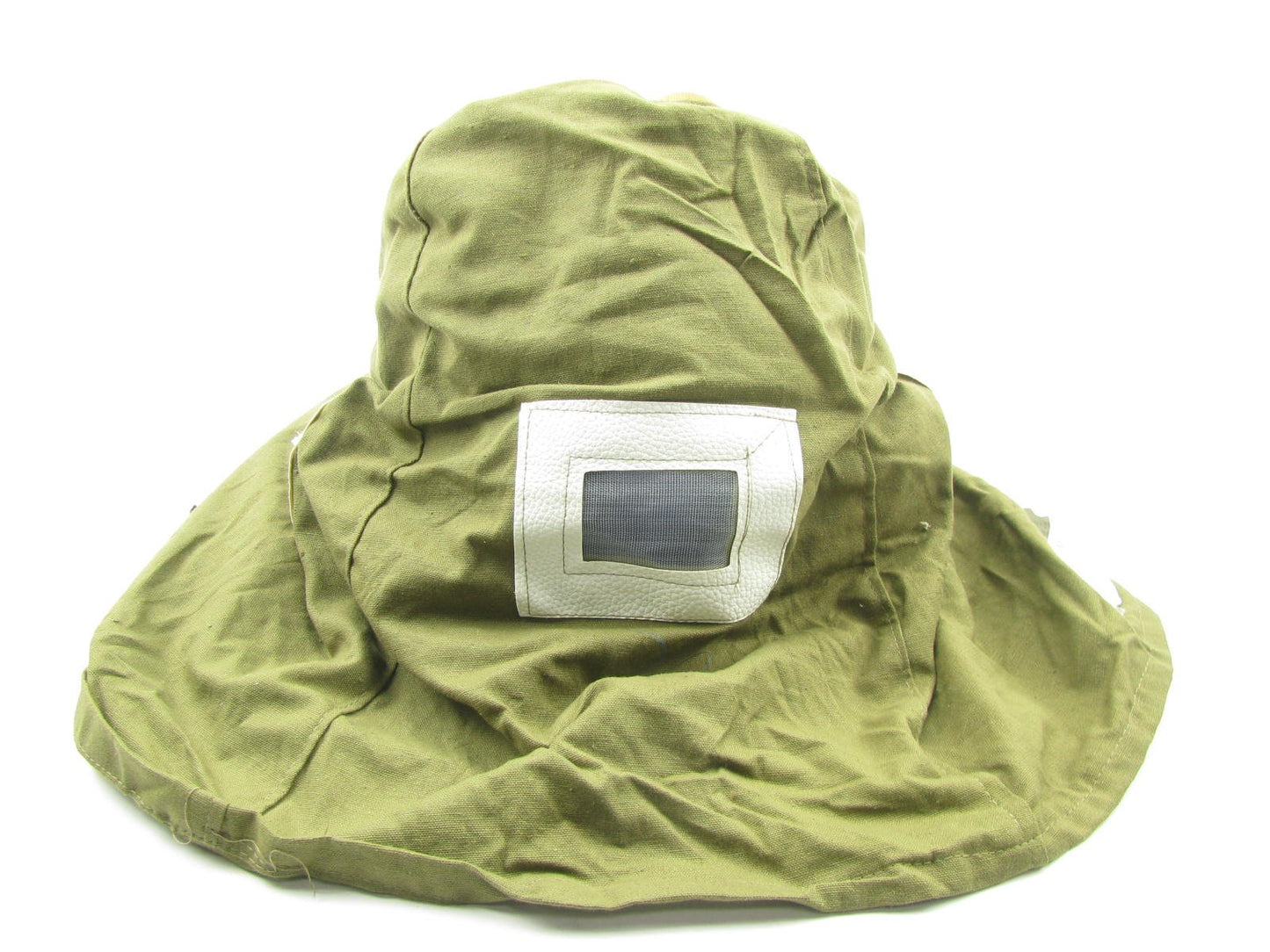 ATD 84760 Deluxe Canvass Protection Face Hood Hard Hat Cover With 3''x 5'' Lens