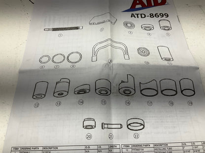 ATD Tools 8699 Master Ball Joint Service Tool Set