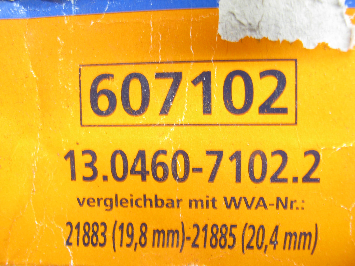 ATE 13-0460-7102-2 FRONT Brake Pads  607102 For 97-99 VW EuroVan