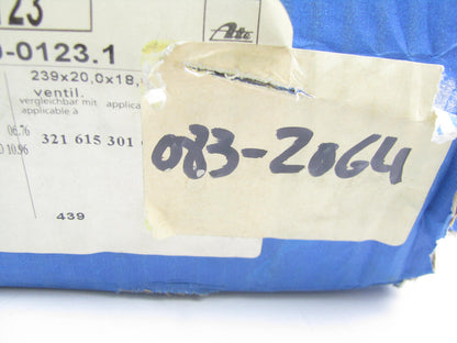 (2) ATE 420123 Disc Brake Rotor - Front