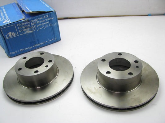 (2) ATE 422111 Front Disc Brake Rotors