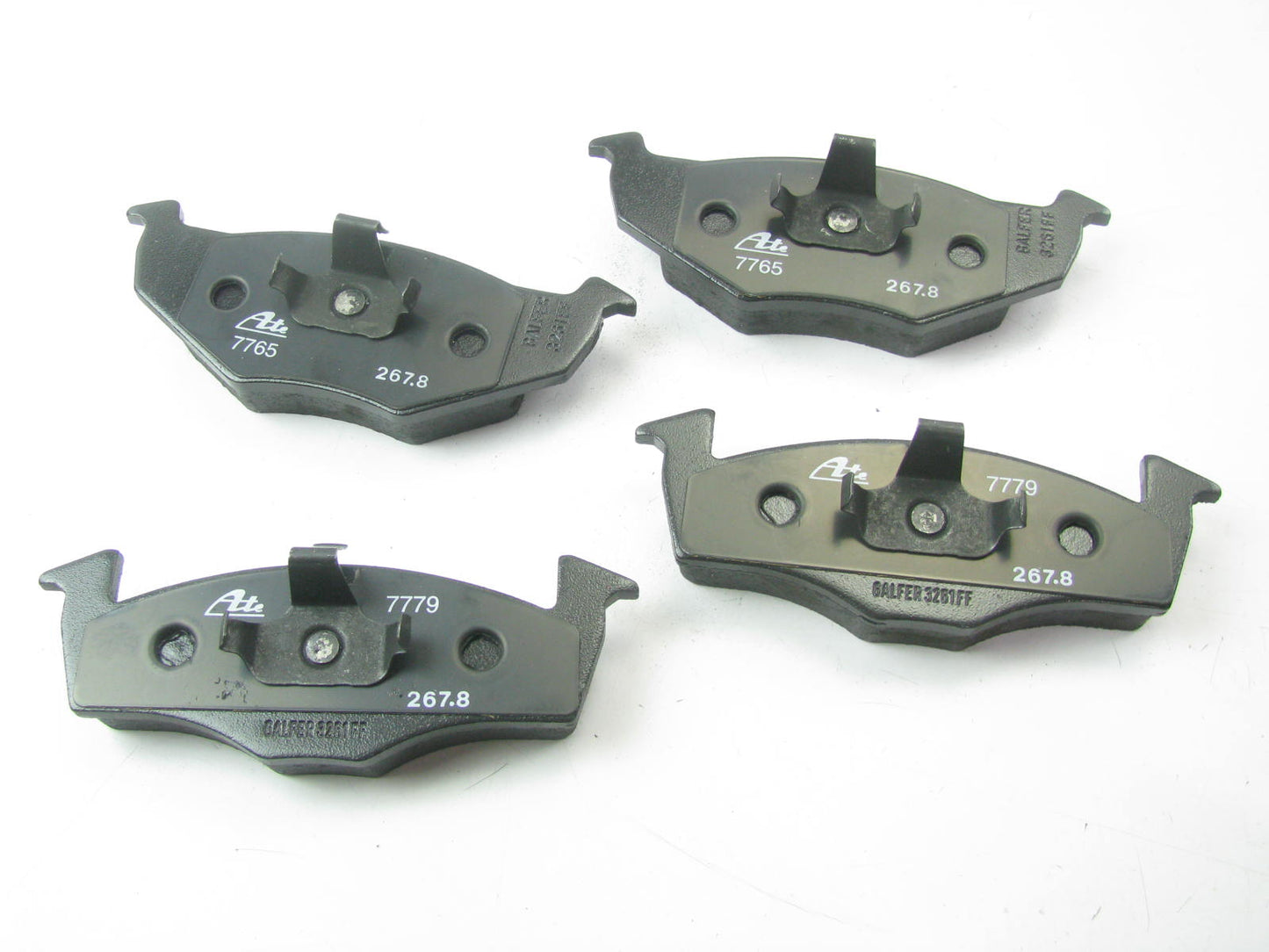OE ATE  Disc Brake Pad Set  Front 607072 For Various 86-98 Volkswagen