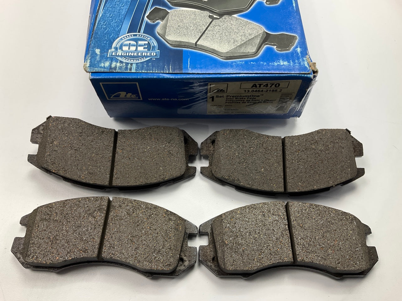 ATE FRONT PremiumOne Ceramic Disc Brake Pads For 93-96 Impreza 90-96 Legacy