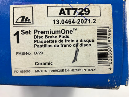 ATE AT729 REAR PremiumOne Ceramic Disc Brake Pads